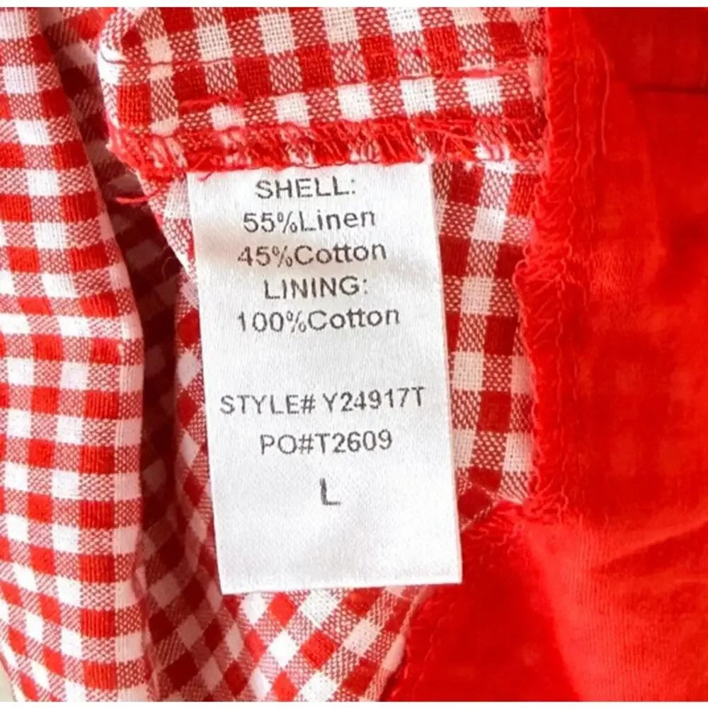 Tuckernuck Red Gingham Halter Marcie Dress - Picture 10 of 10